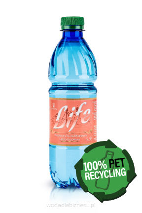 100% recycling PET - Woda mineralna 