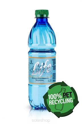 100% recycling PET-Woda mineralna 
